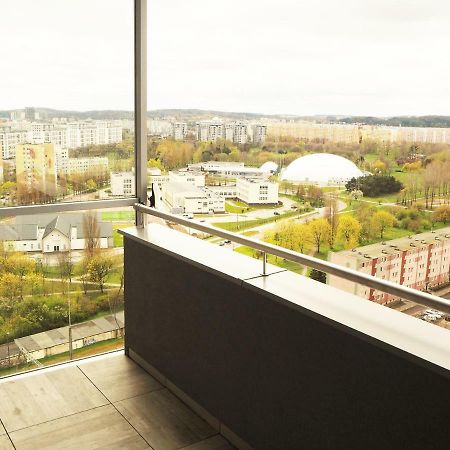 Apartament Widok Apartment Gdansk Bagian luar foto