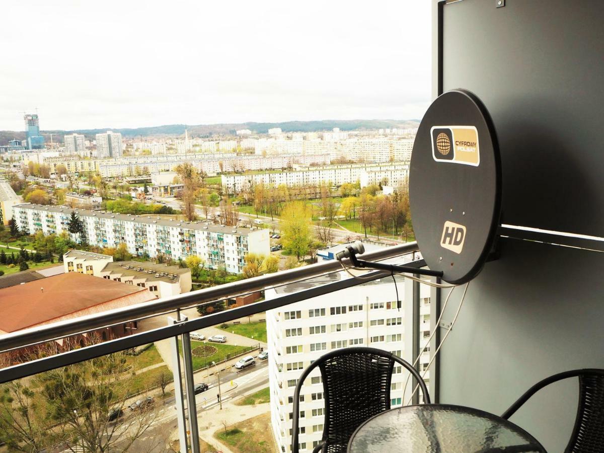 Apartament Widok Apartment Gdansk Bagian luar foto