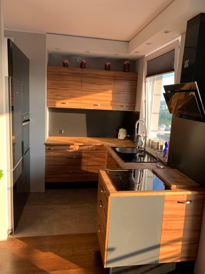 Apartament Widok Apartment Gdansk Bagian luar foto