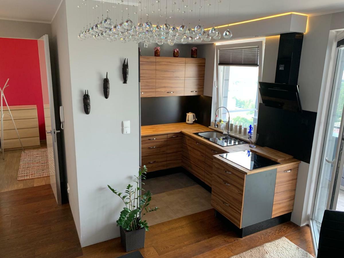 Apartament Widok Apartment Gdansk Bagian luar foto