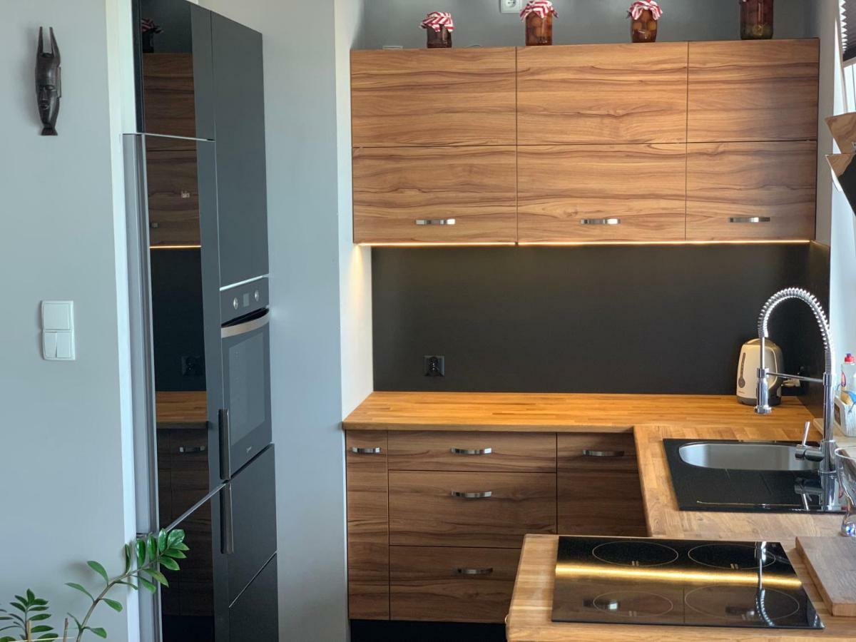 Apartament Widok Apartment Gdansk Bagian luar foto