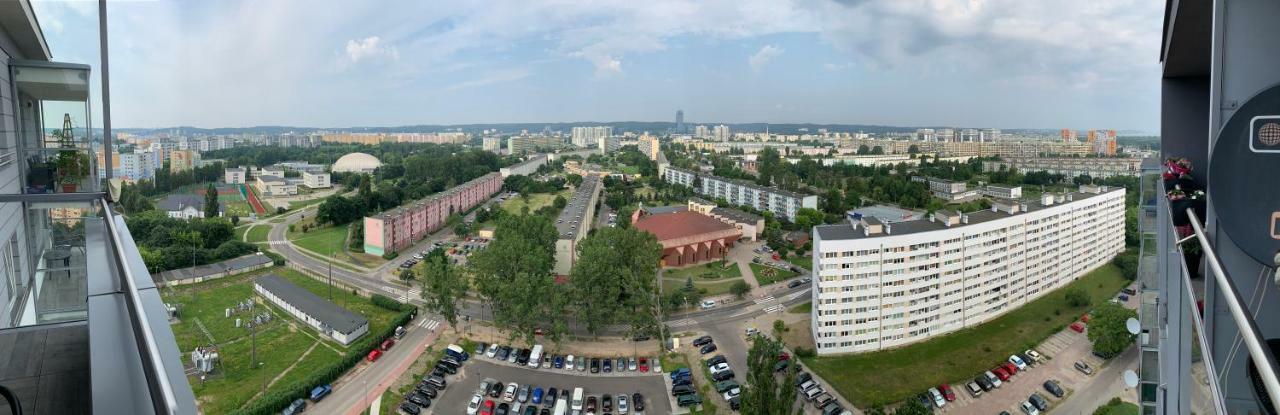 Apartament Widok Apartment Gdansk Bagian luar foto